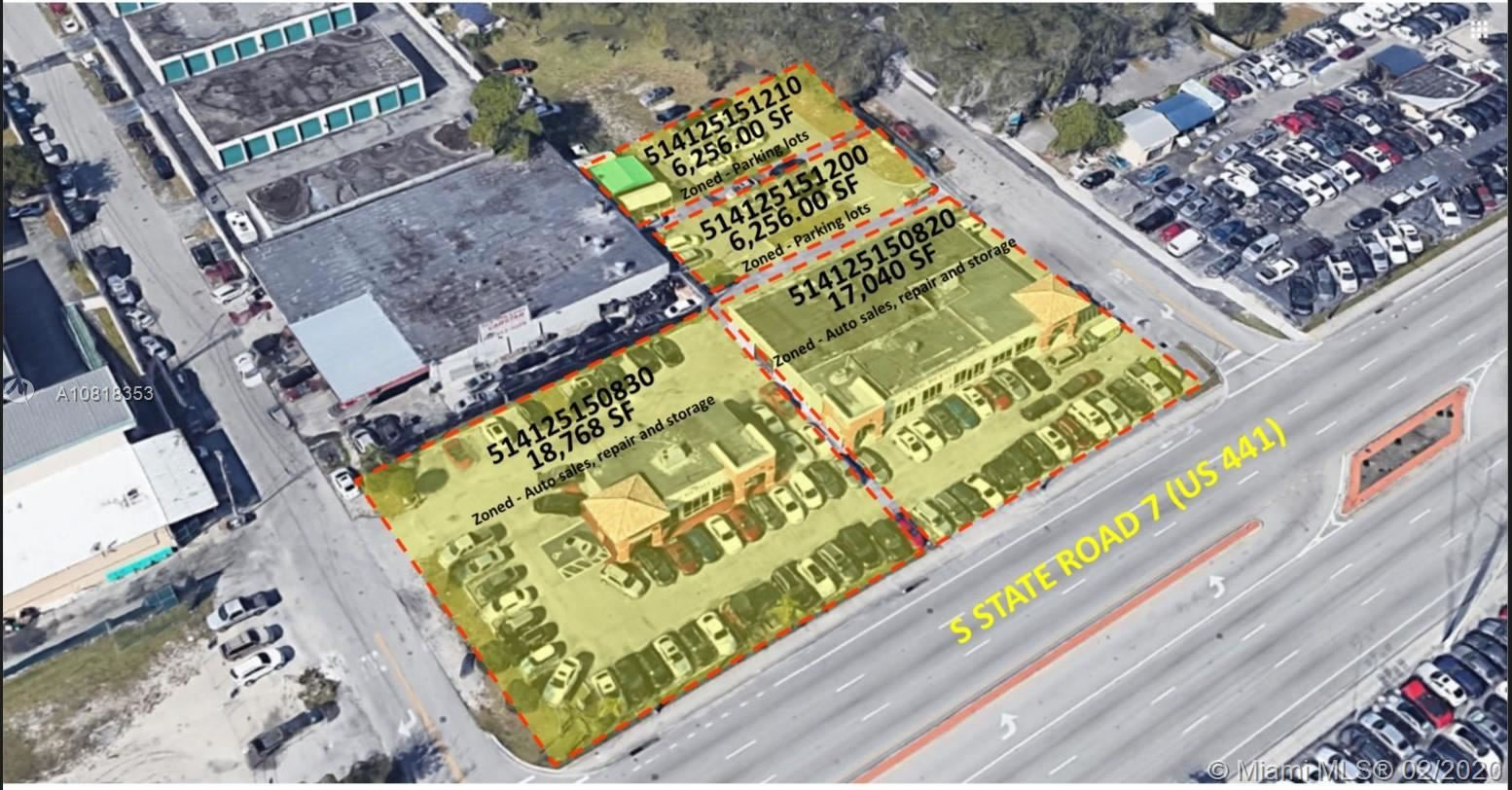 Large Car Dealership For Sale On SR7 – Miramar $3,275,000